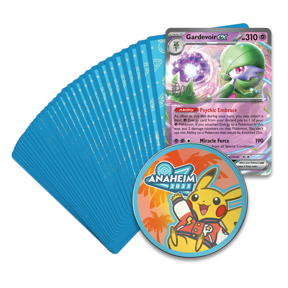 POKEMON TCG 2025 WORLD CHAMPIONSHIPS DECK FLUTTER DEVO GARDEVOIR (INGLÉS)