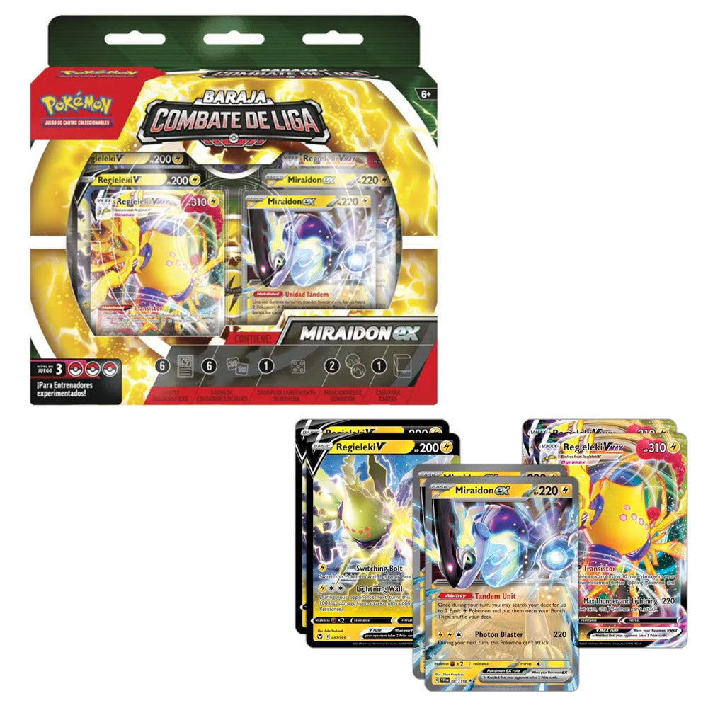 POKEMON TCG BARAJA DE COMBATE MIRAIDON EX