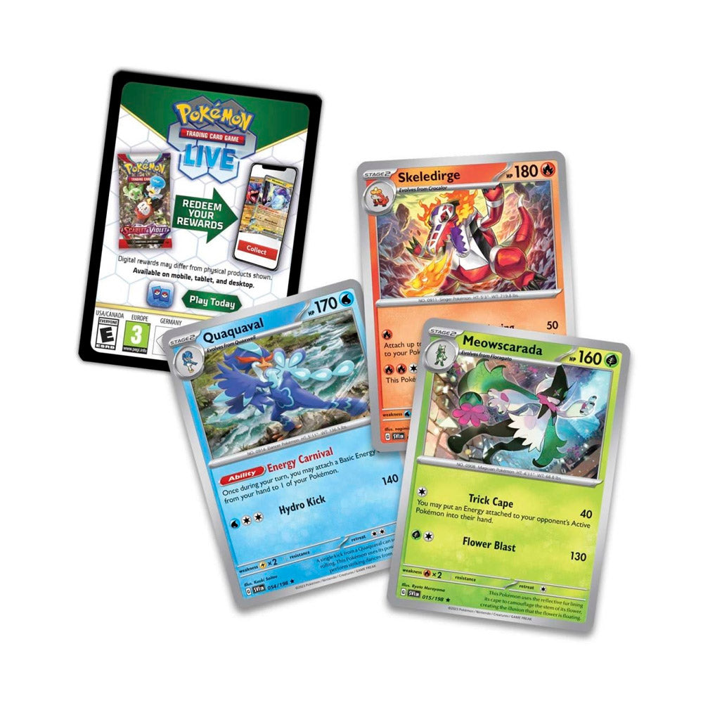 POKEMON TCG COFRE DE COLECCIONISTA ESCARLATA Y PÚRPURA