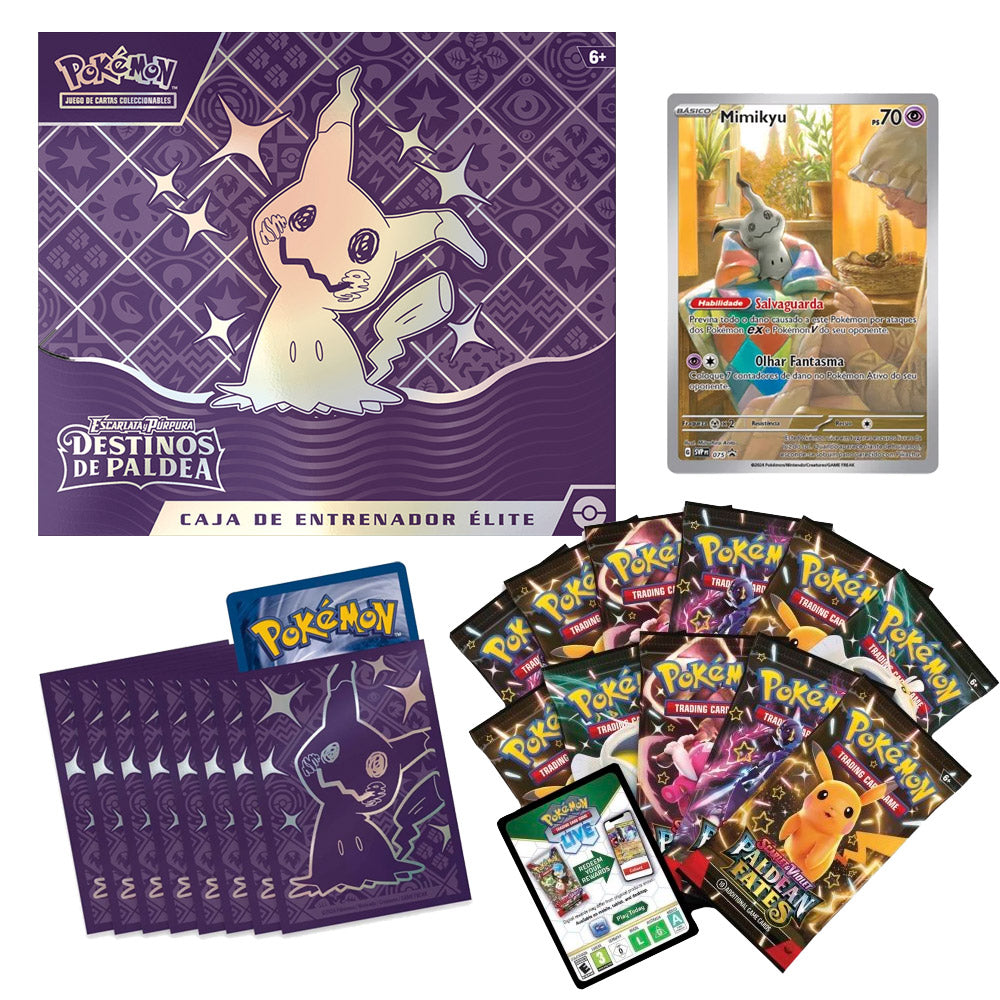 POKEMON TCG CAJA DE ENTRENADOR ELITE DESTINOS DE PALDEA