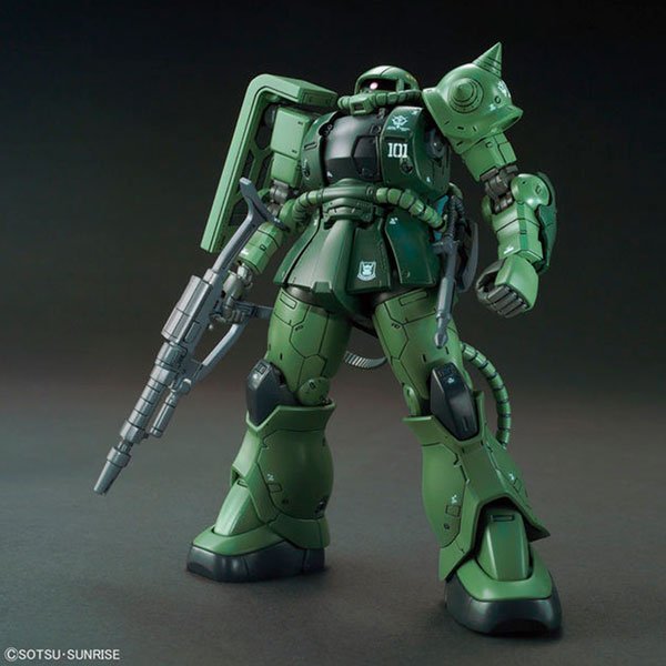 BANDAI HG MOBILE SUIT MS-06C-6/R6 ZAKU II TYPE C-6/R6 - IRION Juguetería - 