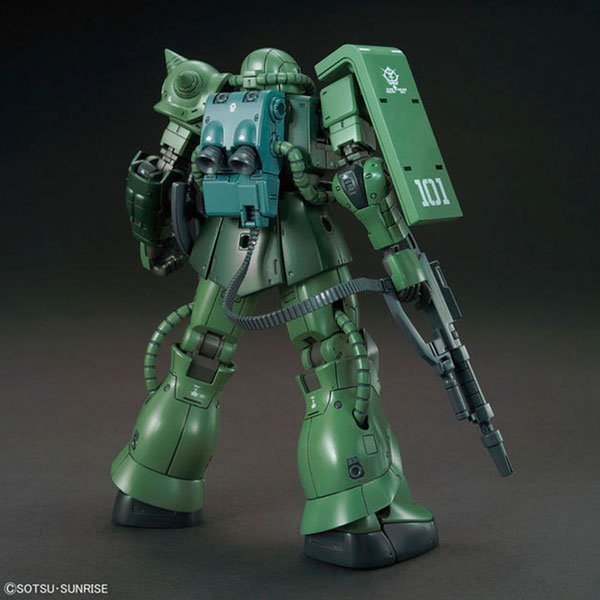 BANDAI HG MOBILE SUIT MS-06C-6/R6 ZAKU II TYPE C-6/R6 - IRION Juguetería - 