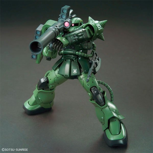 BANDAI HG MOBILE SUIT MS-06C-6/R6 ZAKU II TYPE C-6/R6 - IRION Juguetería - 