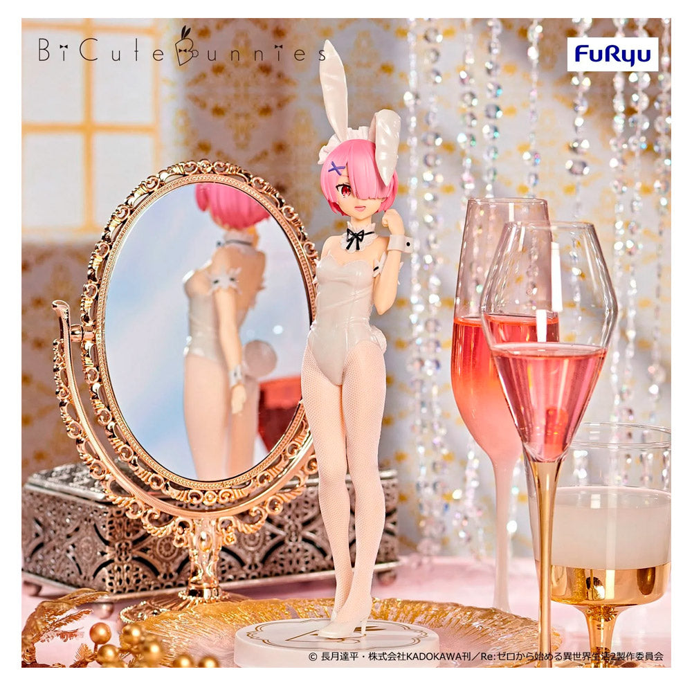 FIGURA RAM BICUTE BUNNIES WHITE PEARL VER. | FURYU