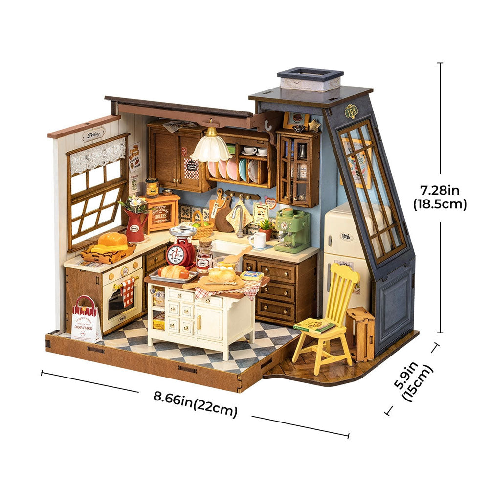 PUZZLE 3D BAKING KITCHEN MINIATURA | ROLIFE