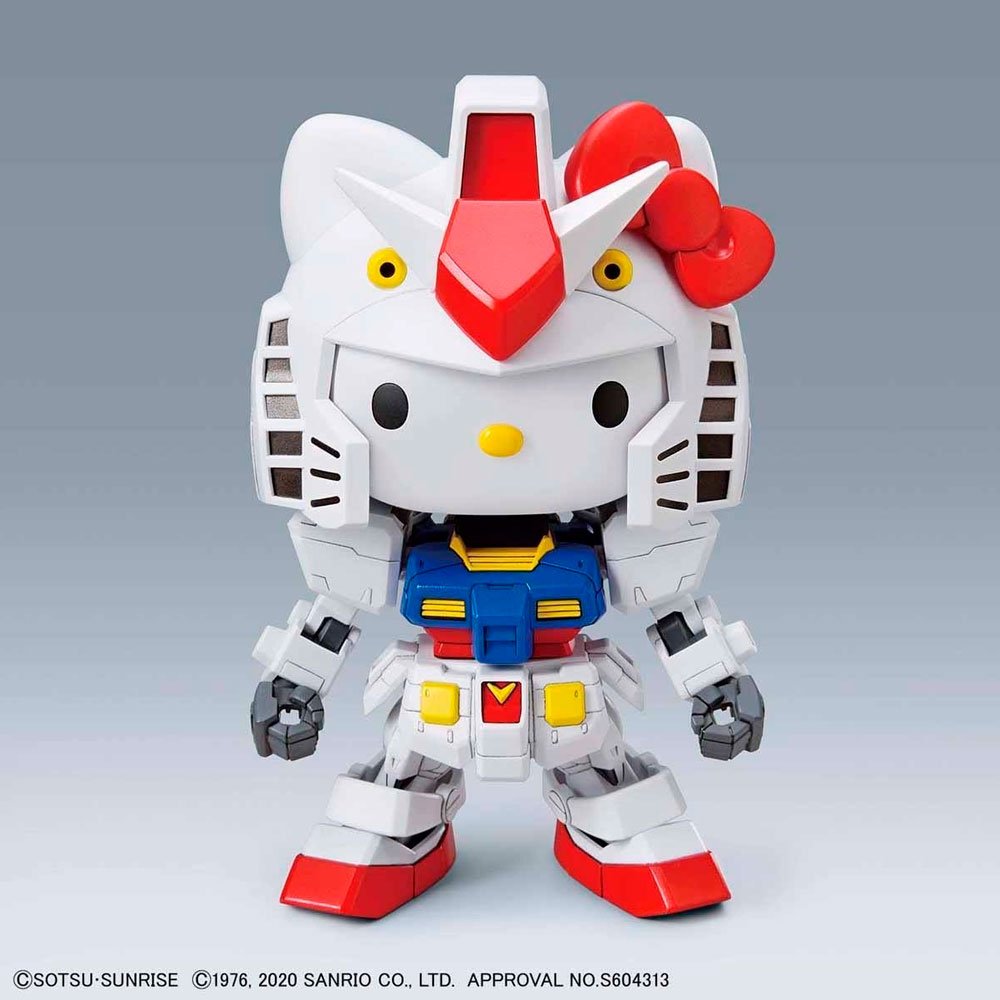 BANDAI SD EX-STANDARD HELLO KITTY/RX-78-2 GUNDAM - IRION Juguetería - 