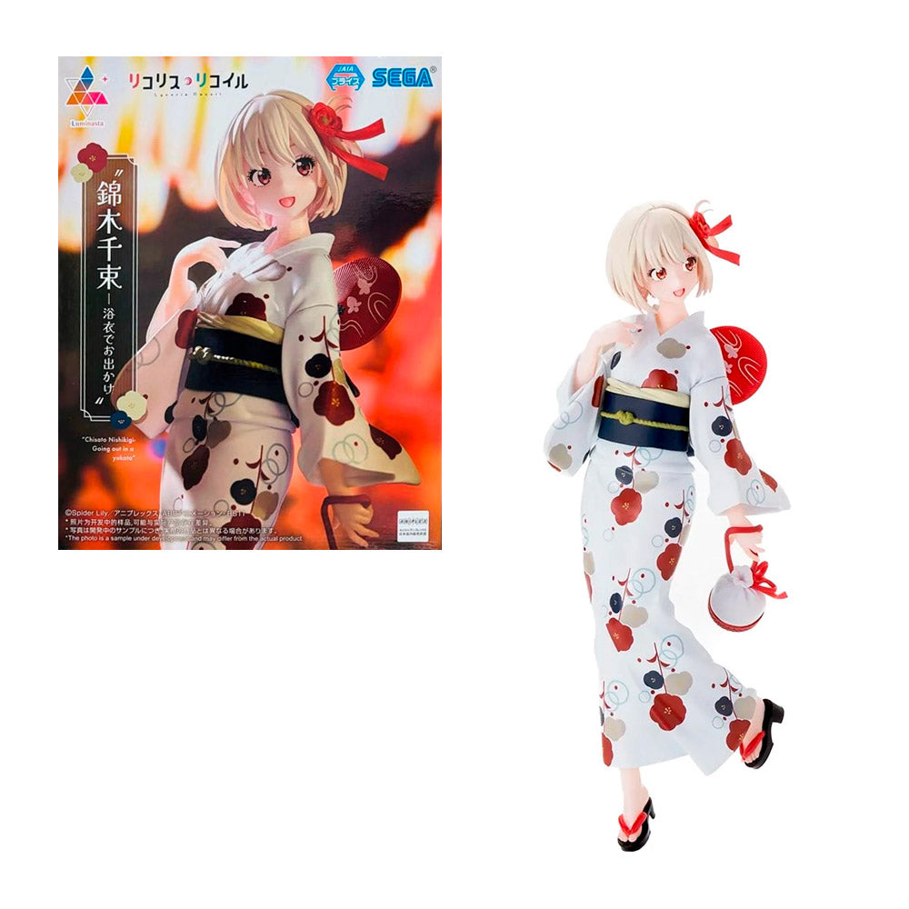 FIGURA LUMINASTA CHISATO NISHIKIGI GOING OUT IN A YUKATA