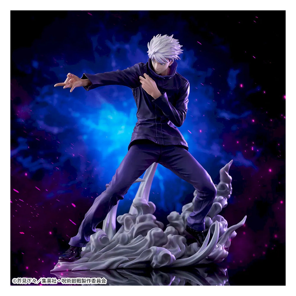 FIGURA LUMINASTA SATORU GOJO HOLLOW PURPLE (KYOSHIKI MURASAKI)