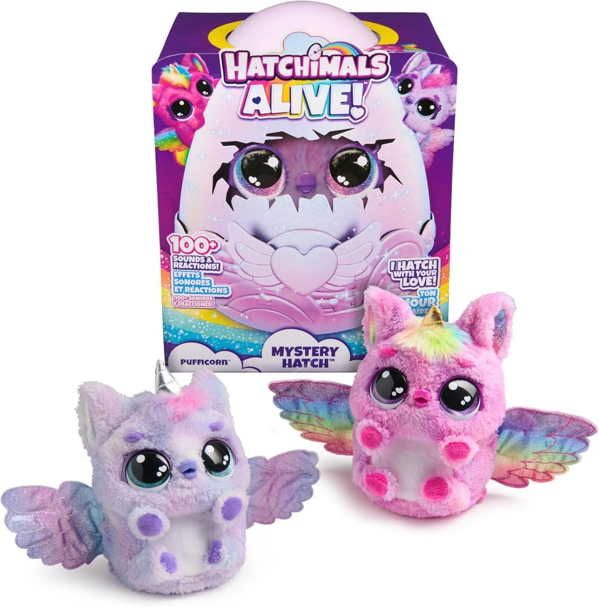 HATCHIMALS ALIVE! MYSTERY HATCH PUFFICORN