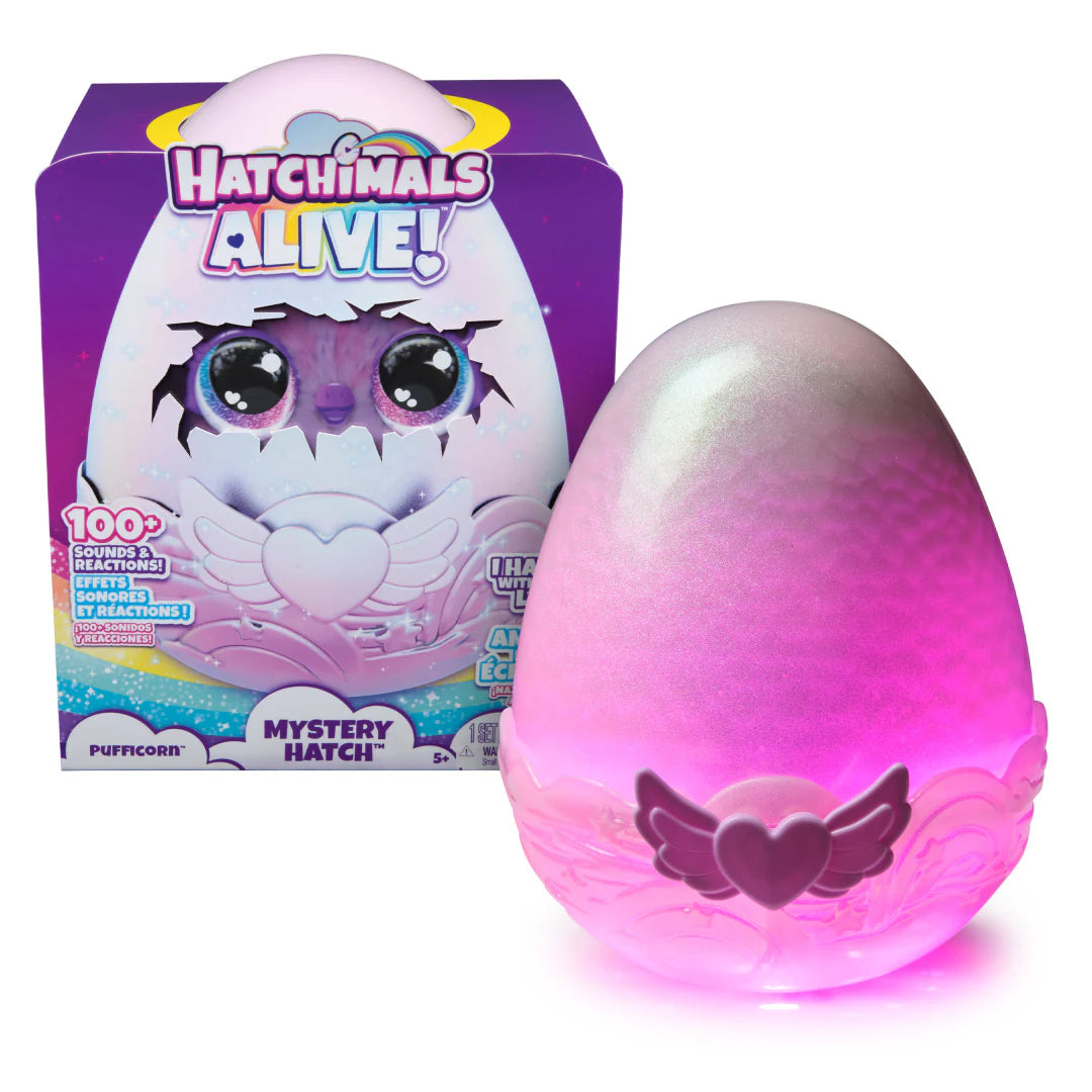 HATCHIMALS ALIVE! MYSTERY HATCH PUFFICORN