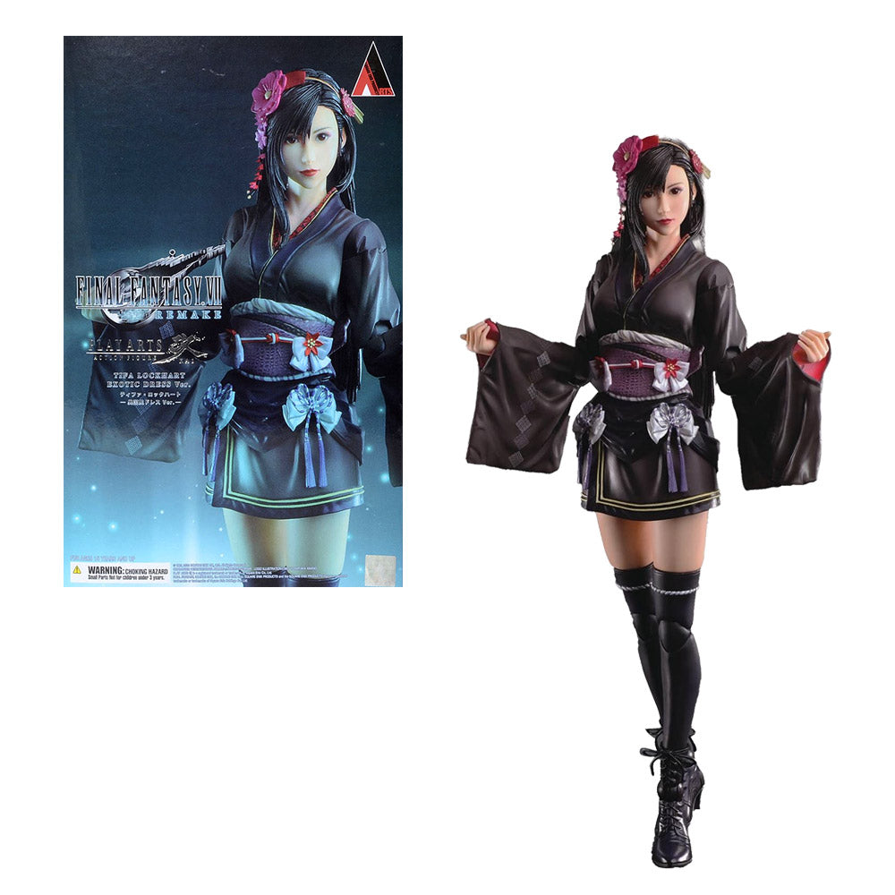 FINAL FANTASY VII REMAKE PLAY ARTS KAI TIFA LOCKHART EXOTIC DRESS VER.