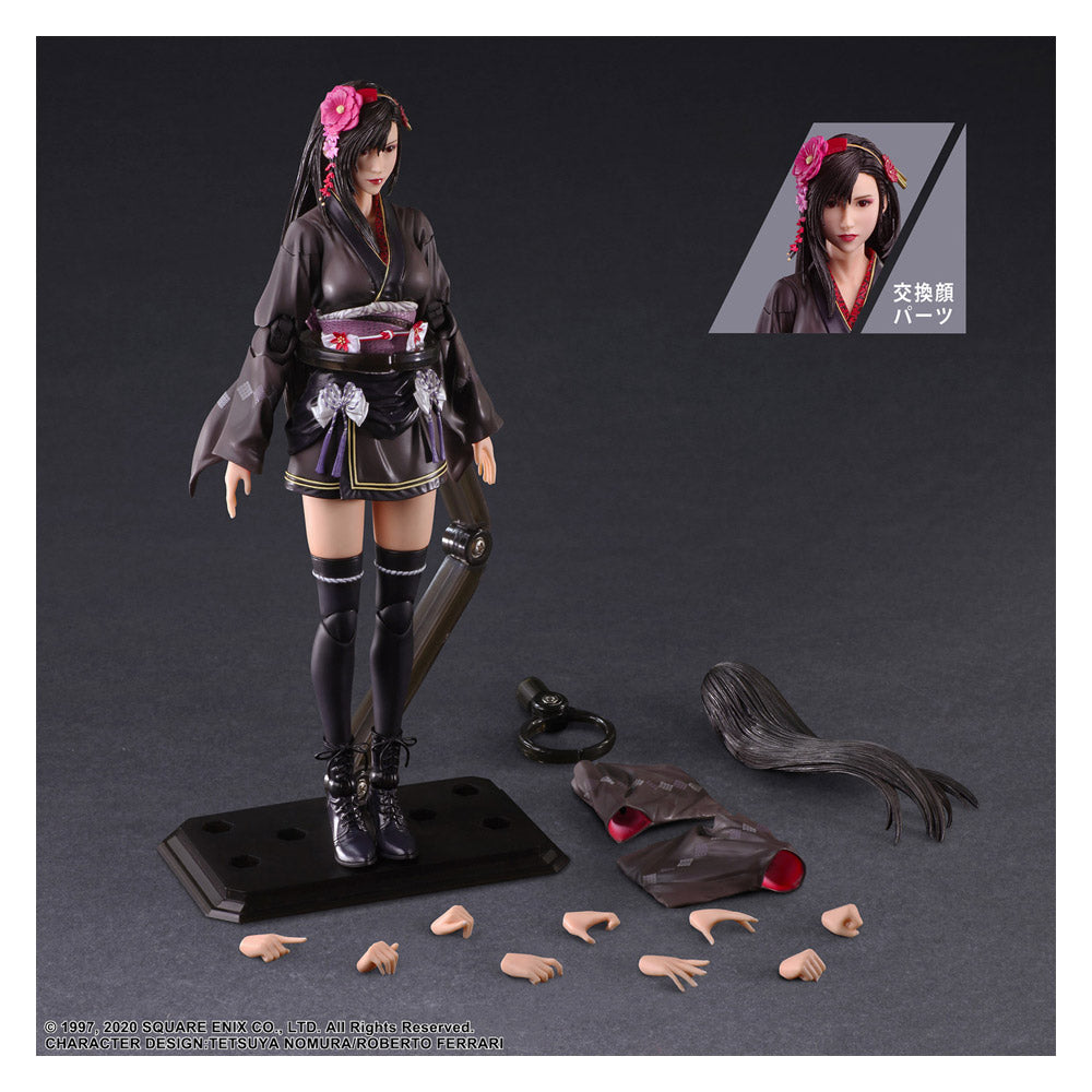 FINAL FANTASY VII REMAKE PLAY ARTS KAI TIFA LOCKHART EXOTIC DRESS VER.