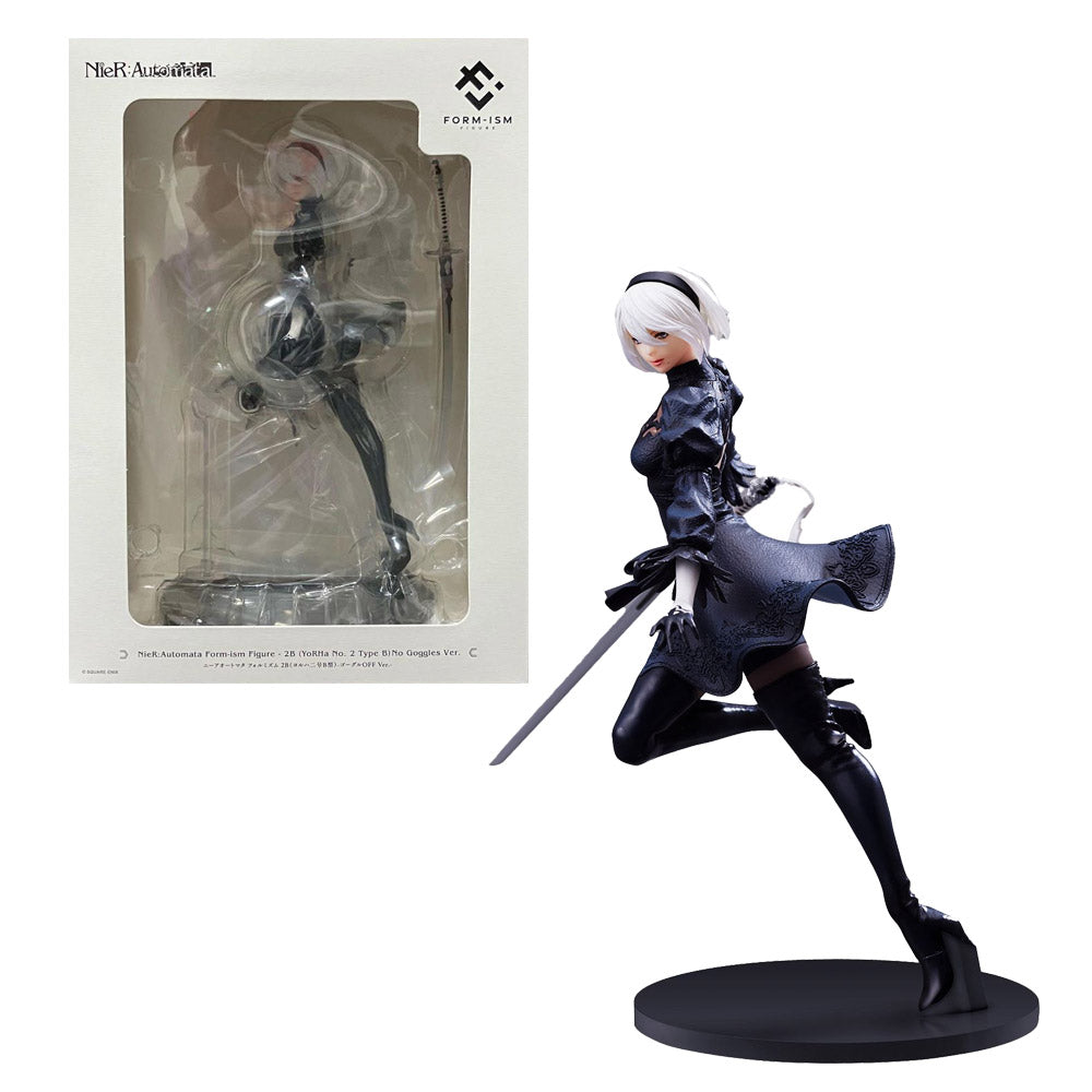 FIGURA NIER AUTOMATA FORM-ISM 2B (YORHA NO. 2 TYPE B) GOGGLES OFF VER