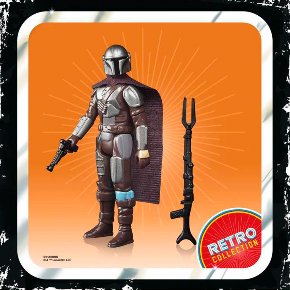 FIGURA THE MANDALORIAN (BESKAR) THE RETRO COLLECTION | KENNER