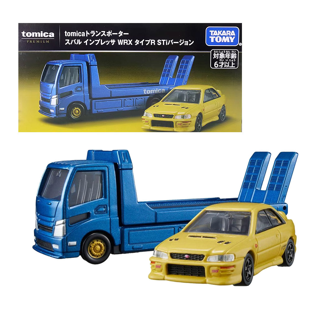 TOMICA TRANSPORTER SUBARU IMPREZA WRX TYPE R STI VERSION