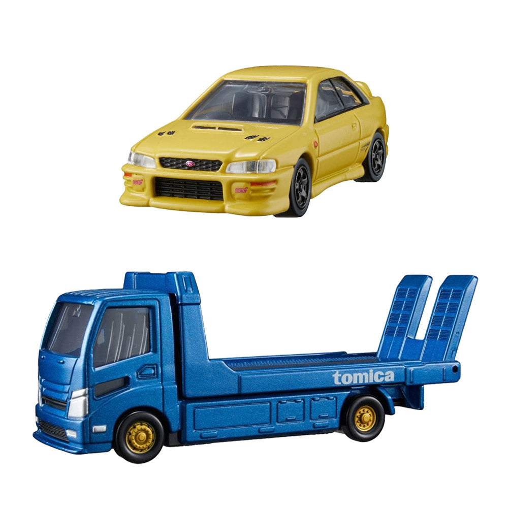 TOMICA TRANSPORTER SUBARU IMPREZA WRX TYPE R STI VERSION