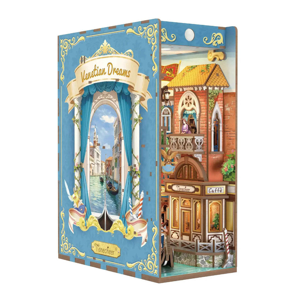 SEPARADOR SUJETA LIBROS VENETIAN DREAMS PUZZLE 3D | TONECHEER
