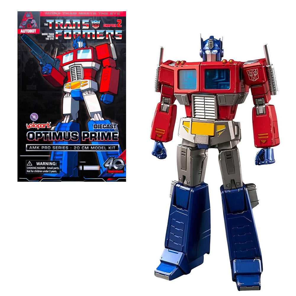 TRANSFORMERS OPTIMUS PRIME MODEL KIT DIECAST AMK PRO SERIES