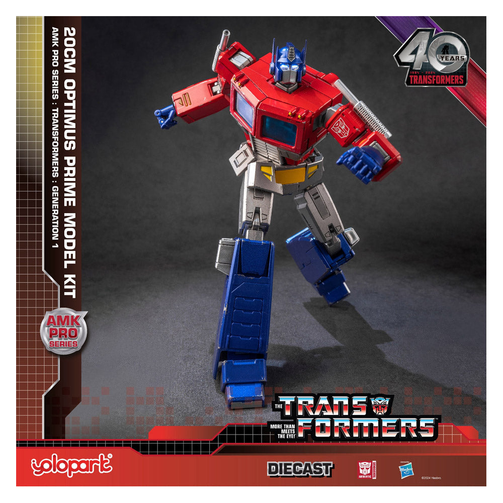 TRANSFORMERS OPTIMUS PRIME MODEL KIT DIECAST AMK PRO SERIES