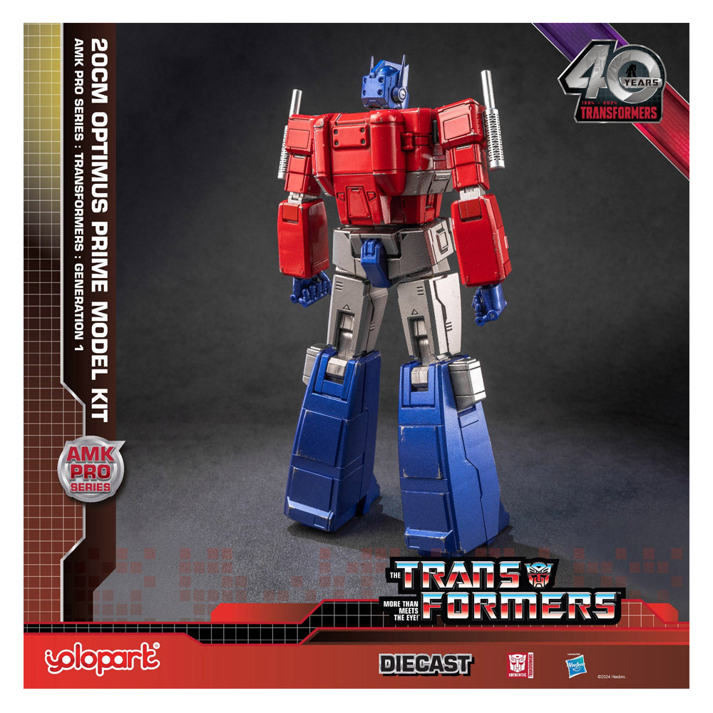 TRANSFORMERS OPTIMUS PRIME MODEL KIT DIECAST AMK PRO SERIES