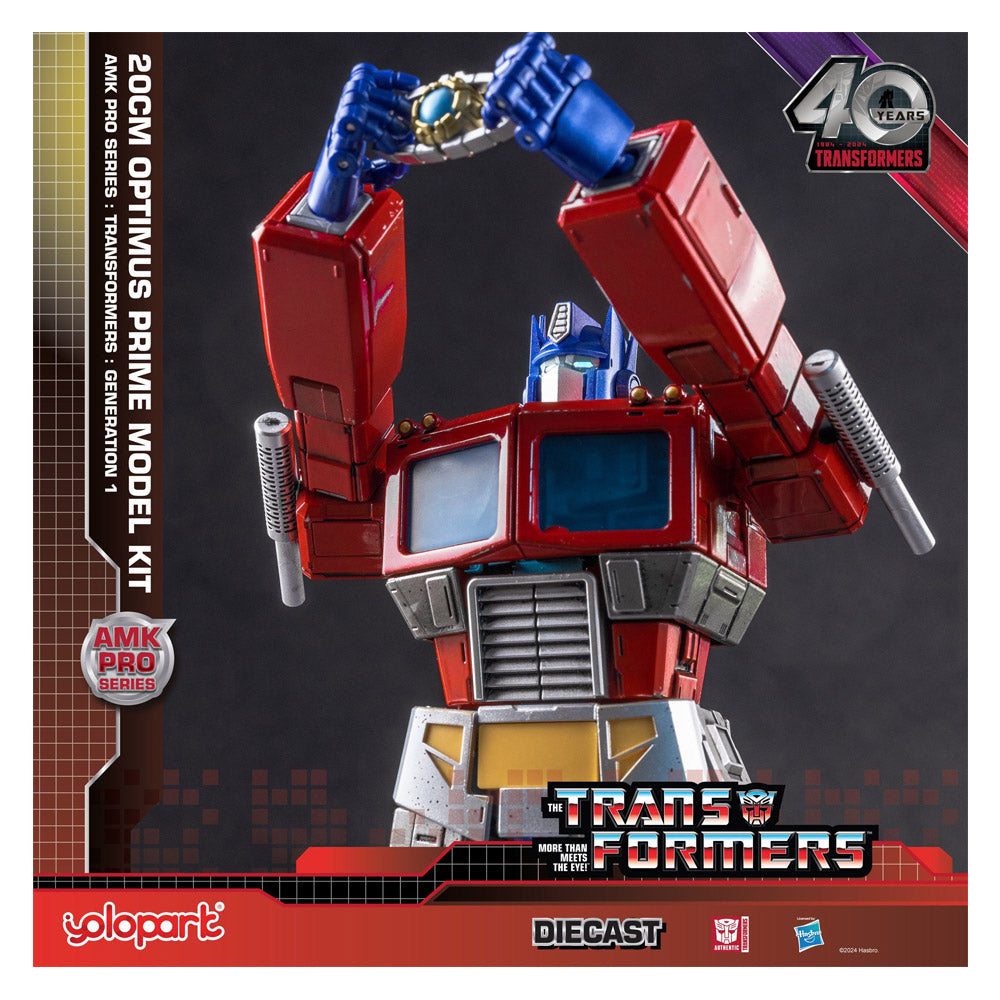 TRANSFORMERS OPTIMUS PRIME MODEL KIT DIECAST AMK PRO SERIES