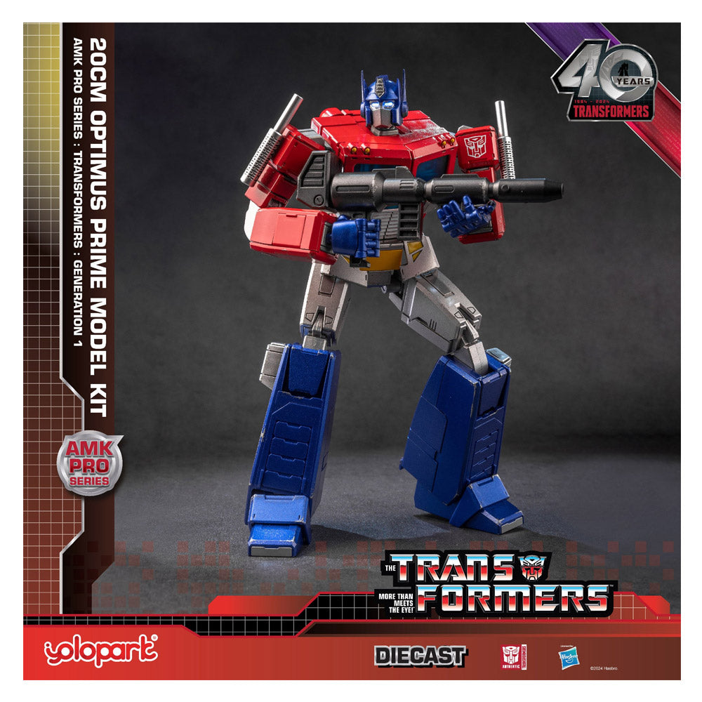 TRANSFORMERS OPTIMUS PRIME MODEL KIT DIECAST AMK PRO SERIES