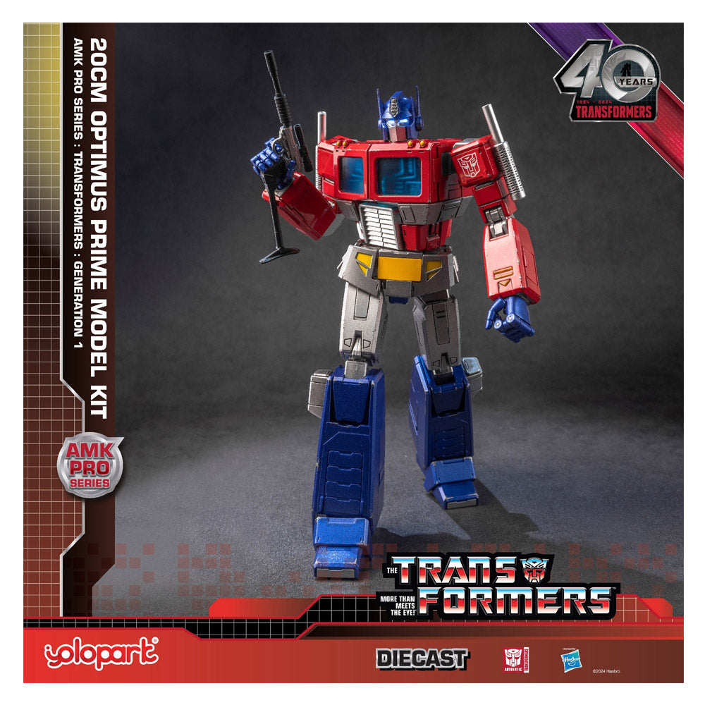 TRANSFORMERS OPTIMUS PRIME MODEL KIT DIECAST AMK PRO SERIES