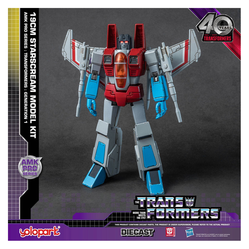 TRANSFORMERS STARSCREAM MODEL KIT DIECAST AMK PRO SERIES