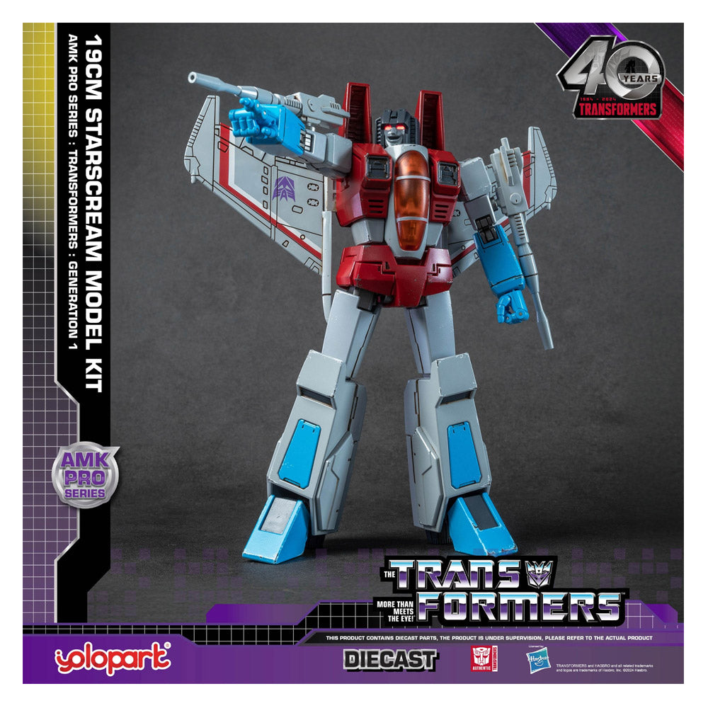 TRANSFORMERS STARSCREAM MODEL KIT DIECAST AMK PRO SERIES