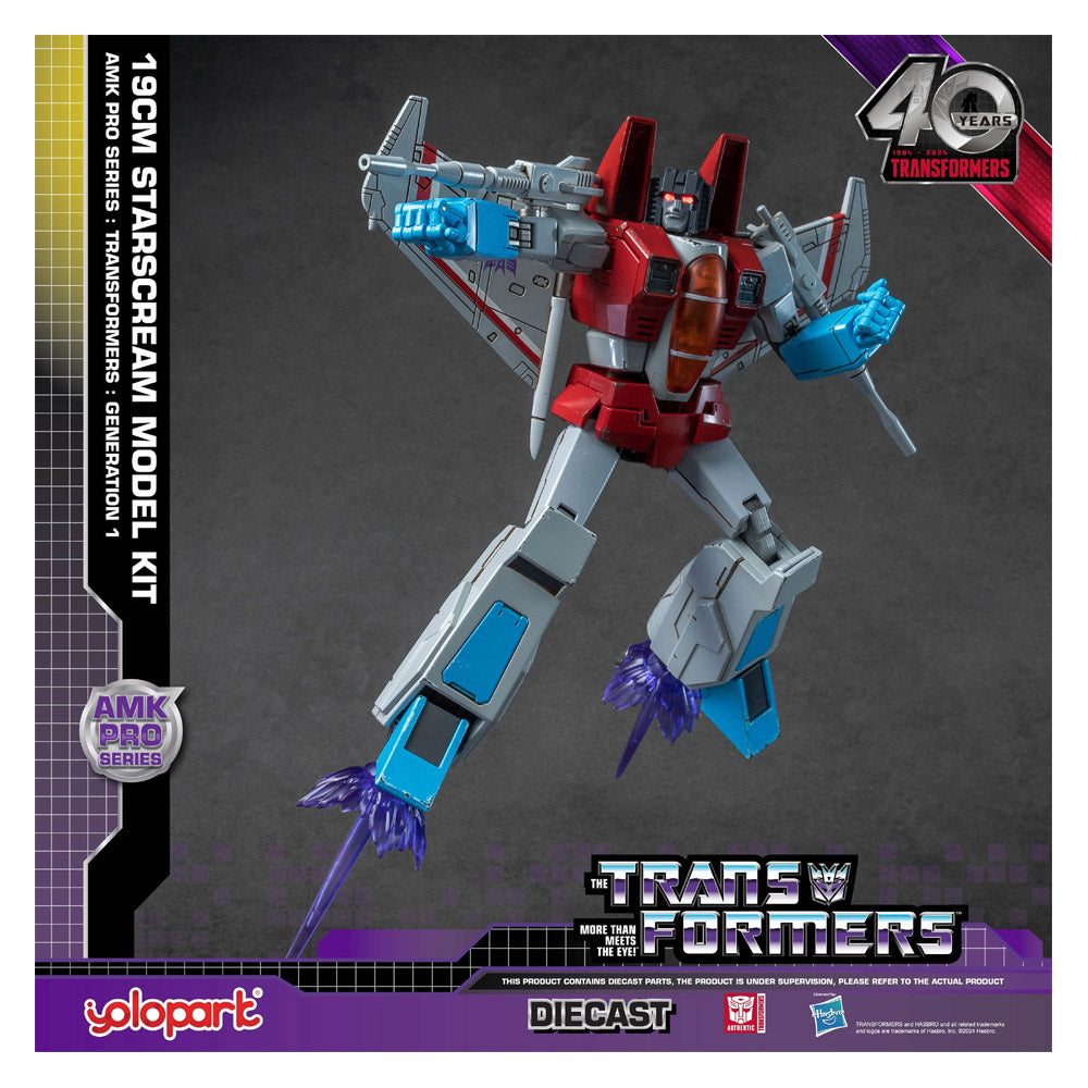 TRANSFORMERS STARSCREAM MODEL KIT DIECAST AMK PRO SERIES