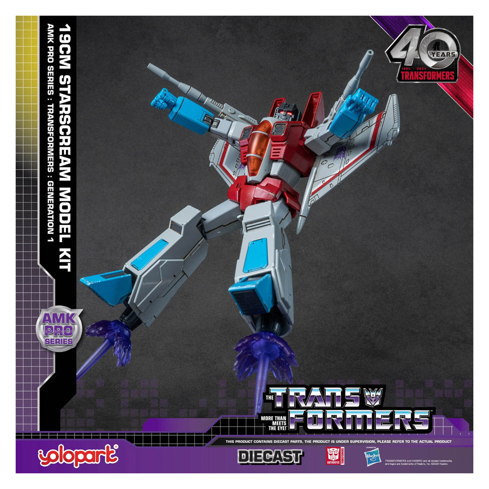 TRANSFORMERS STARSCREAM MODEL KIT DIECAST AMK PRO SERIES