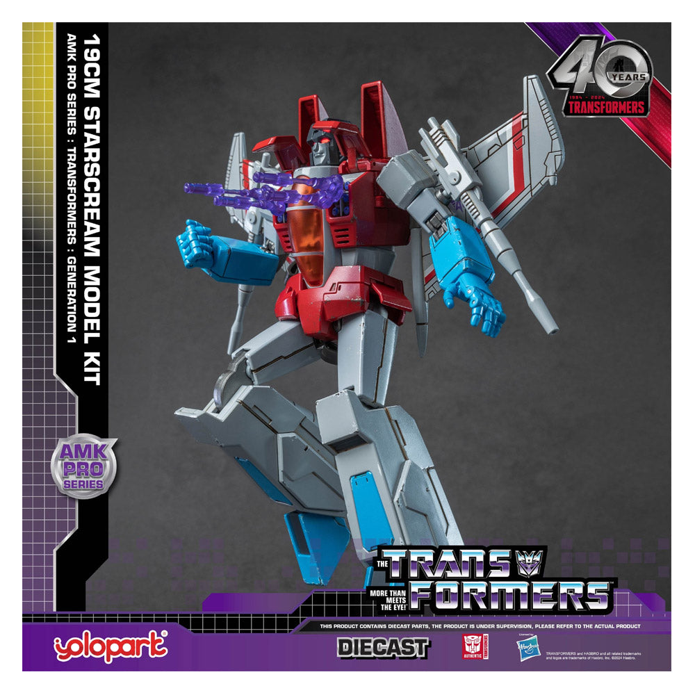 TRANSFORMERS STARSCREAM MODEL KIT DIECAST AMK PRO SERIES