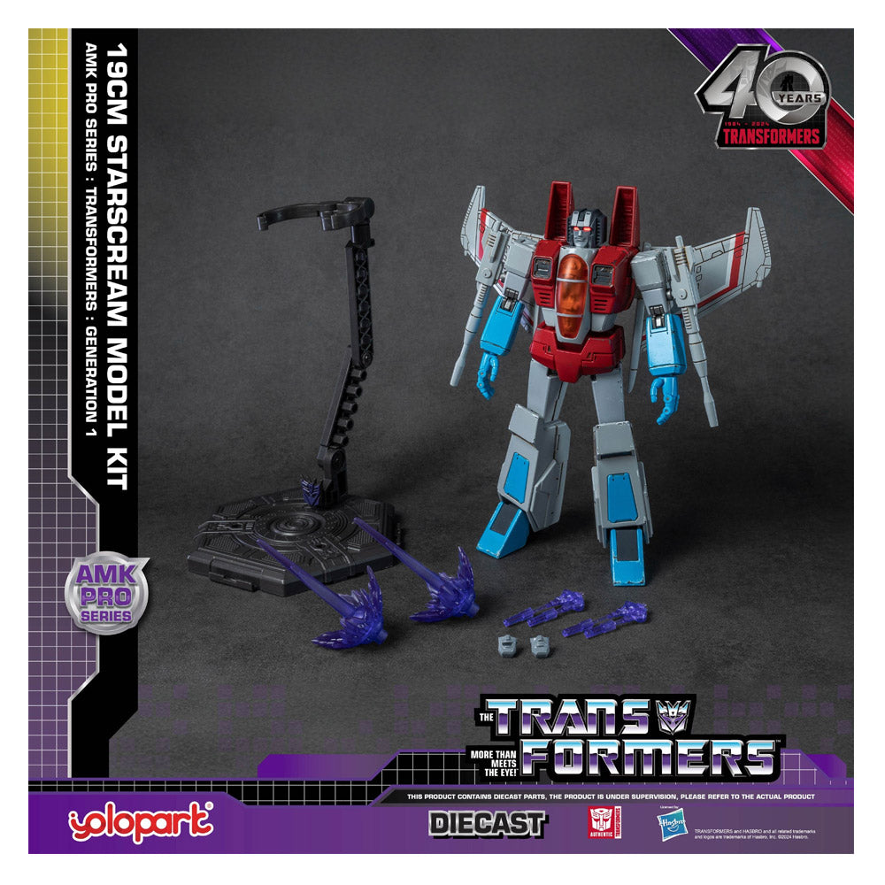 TRANSFORMERS STARSCREAM MODEL KIT DIECAST AMK PRO SERIES