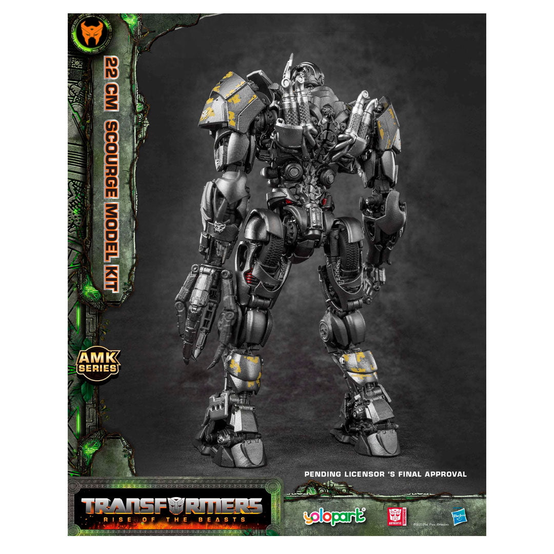 TRANSFORMERS SCOURGE MODEL KIT AMK SERIES 22CM