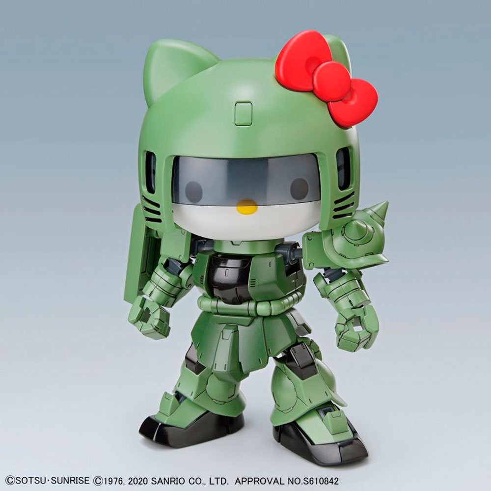 BANDAI SD CROSS SILHOUETTE HELLO KITTY/ ZAKU II - IRION Juguetería - 