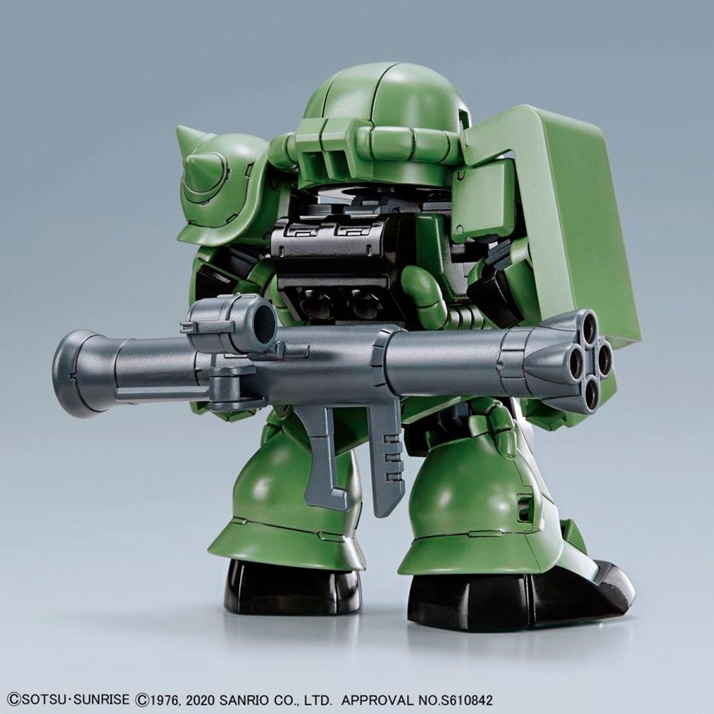 BANDAI SD CROSS SILHOUETTE HELLO KITTY/ ZAKU II - IRION Juguetería - 