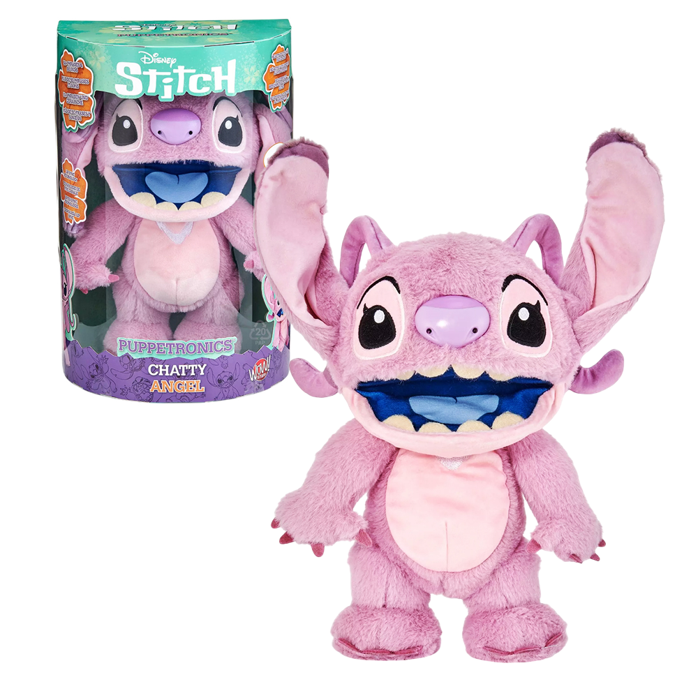 PELUCHE STITCH ANIMATRONICO CHATTY ANGEL (30CM)