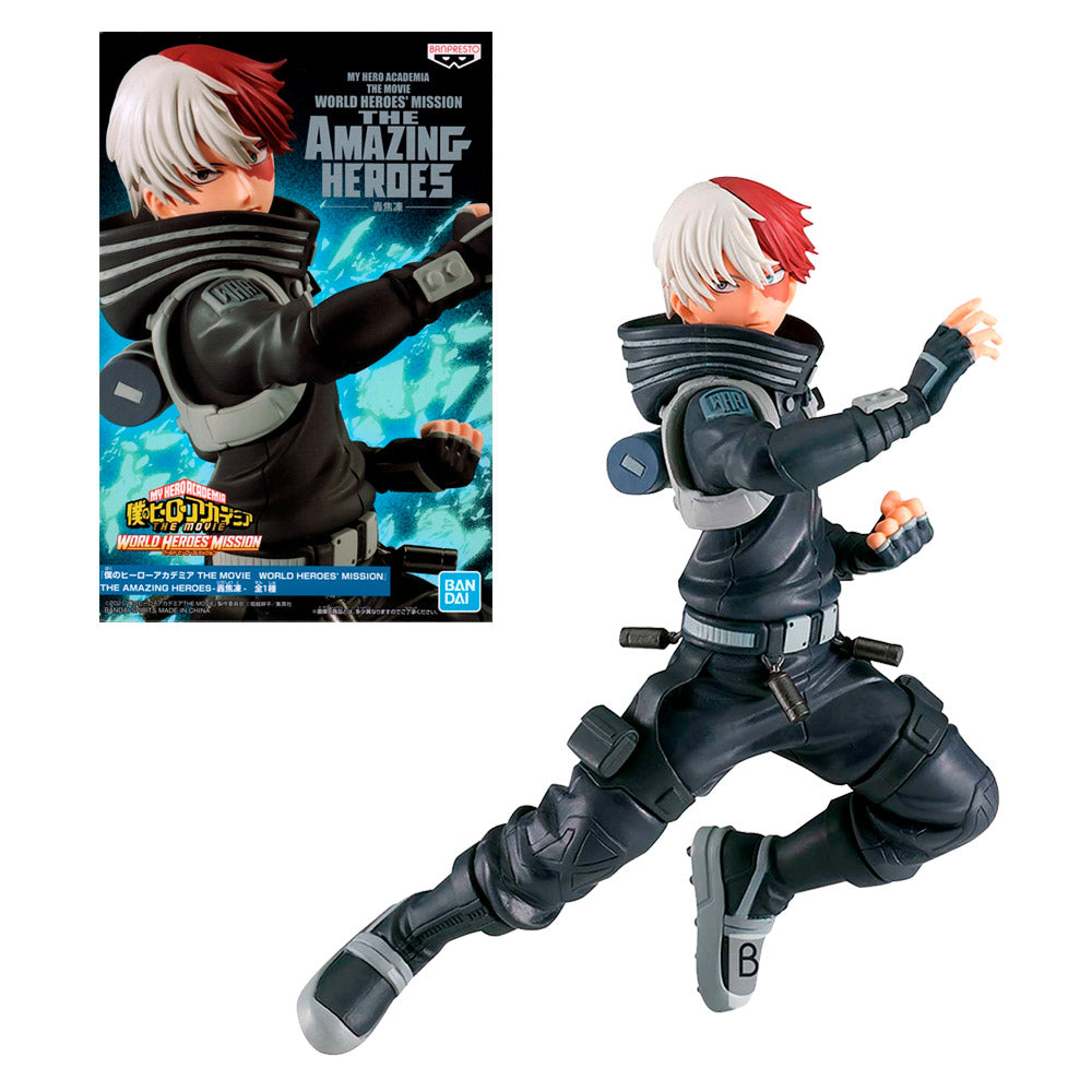 FIGURA TODOROKI SHOTO THE AMAZING HEROES | BANPRESTO