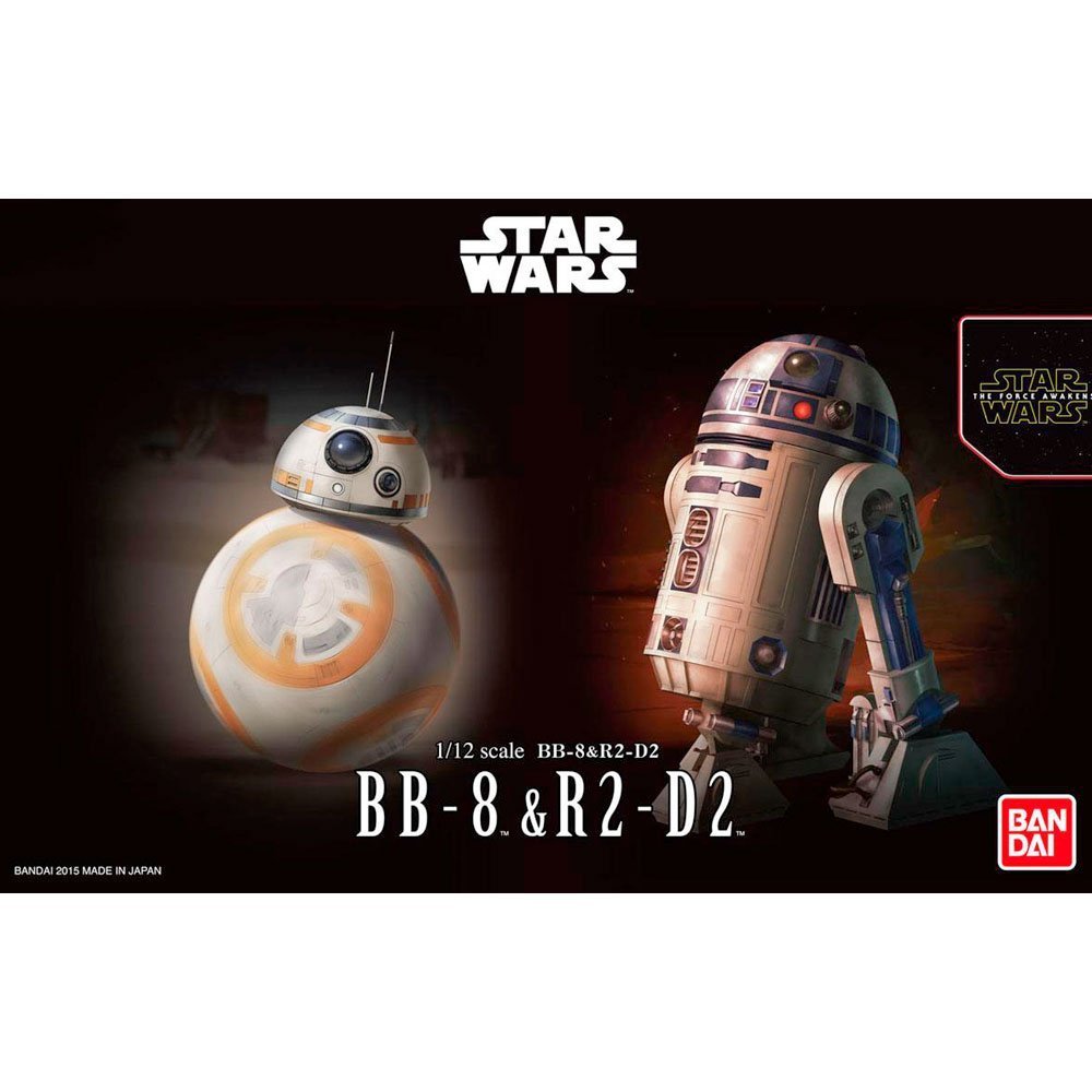 BANDAI STAR WARS BB-8 & R2