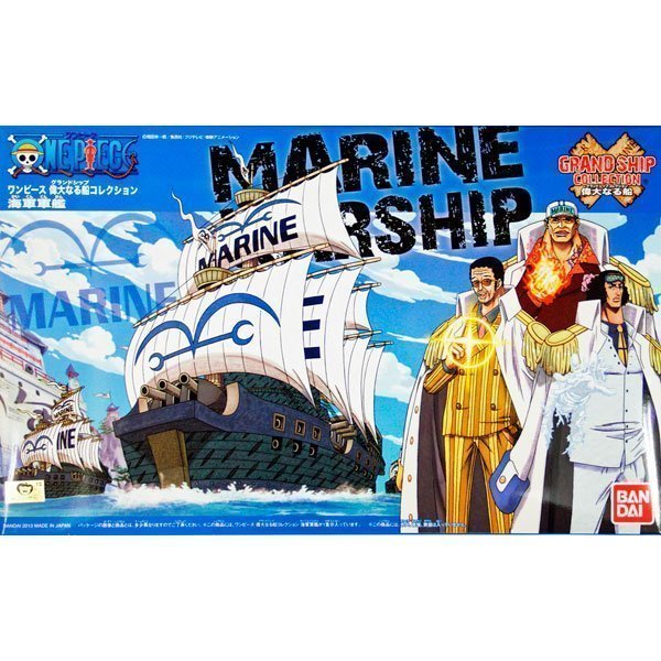 ONE PIECE GRAND SHIP COLLECTION MARINE WARSHIP