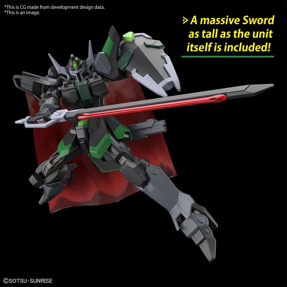 BANDAI HG BLACK KNIGHT SQUAD RUD-RO.A GRIFFIN ARBALEST CUSTOM