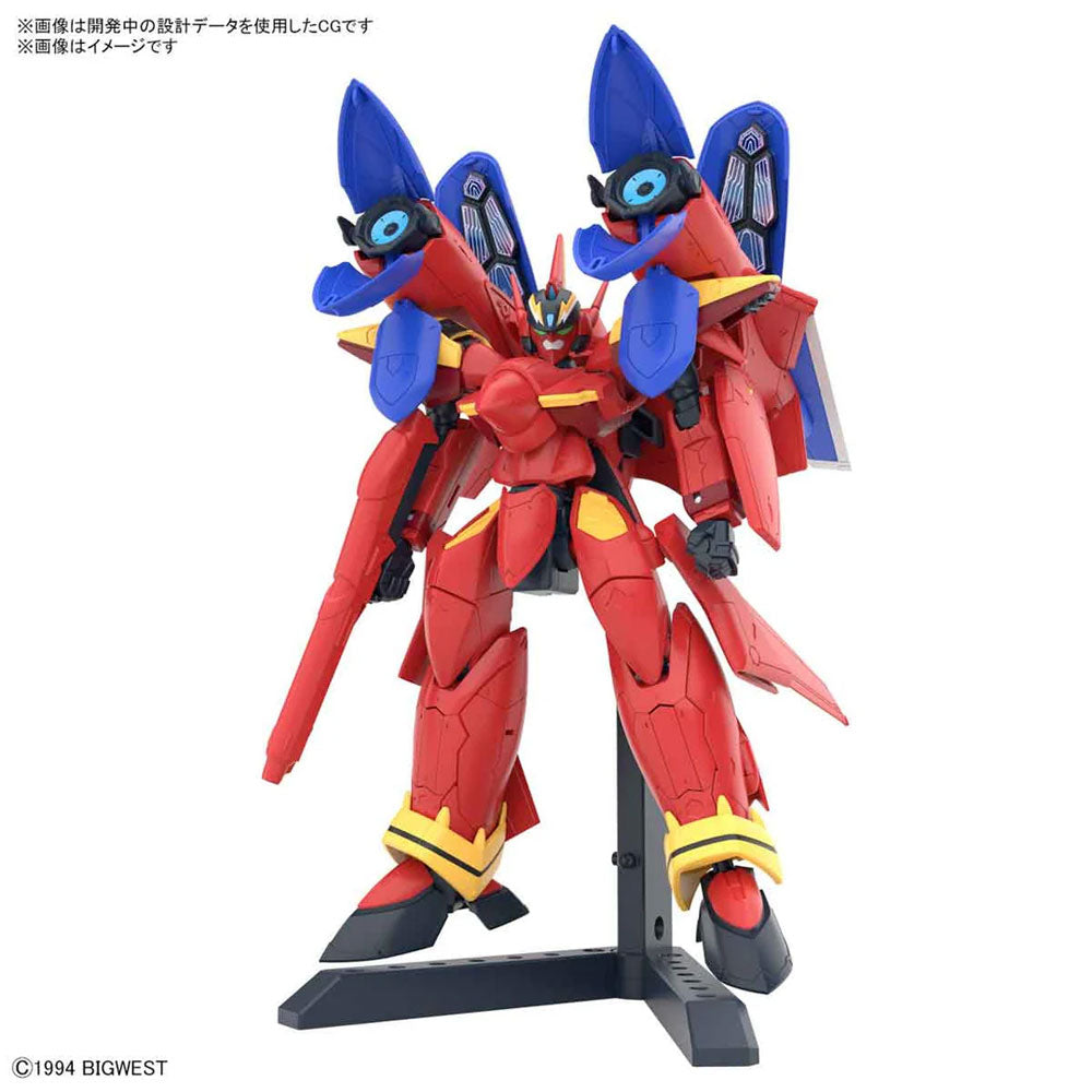 BANDAI HG  YF-19 FIRE VALKYRIE WITH SOUND BOOSTER