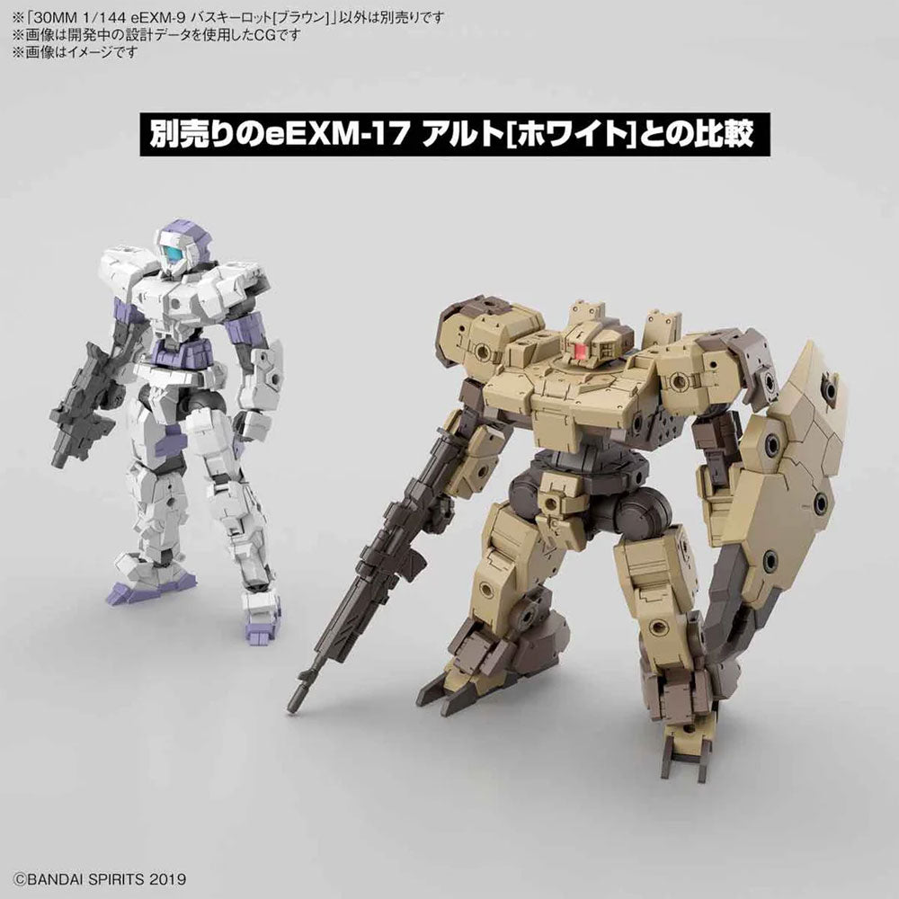 BANDAI 30MM EEMX-9 BASKYROTTO BROWN
