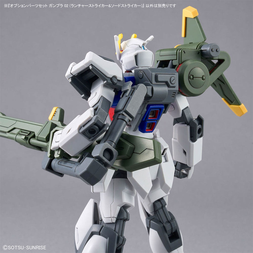 BANDAI GUNDAM OPTIONAL PARTS SET GUNPLA 02 LAUNCHER STRIKER & SWORD STRIKER