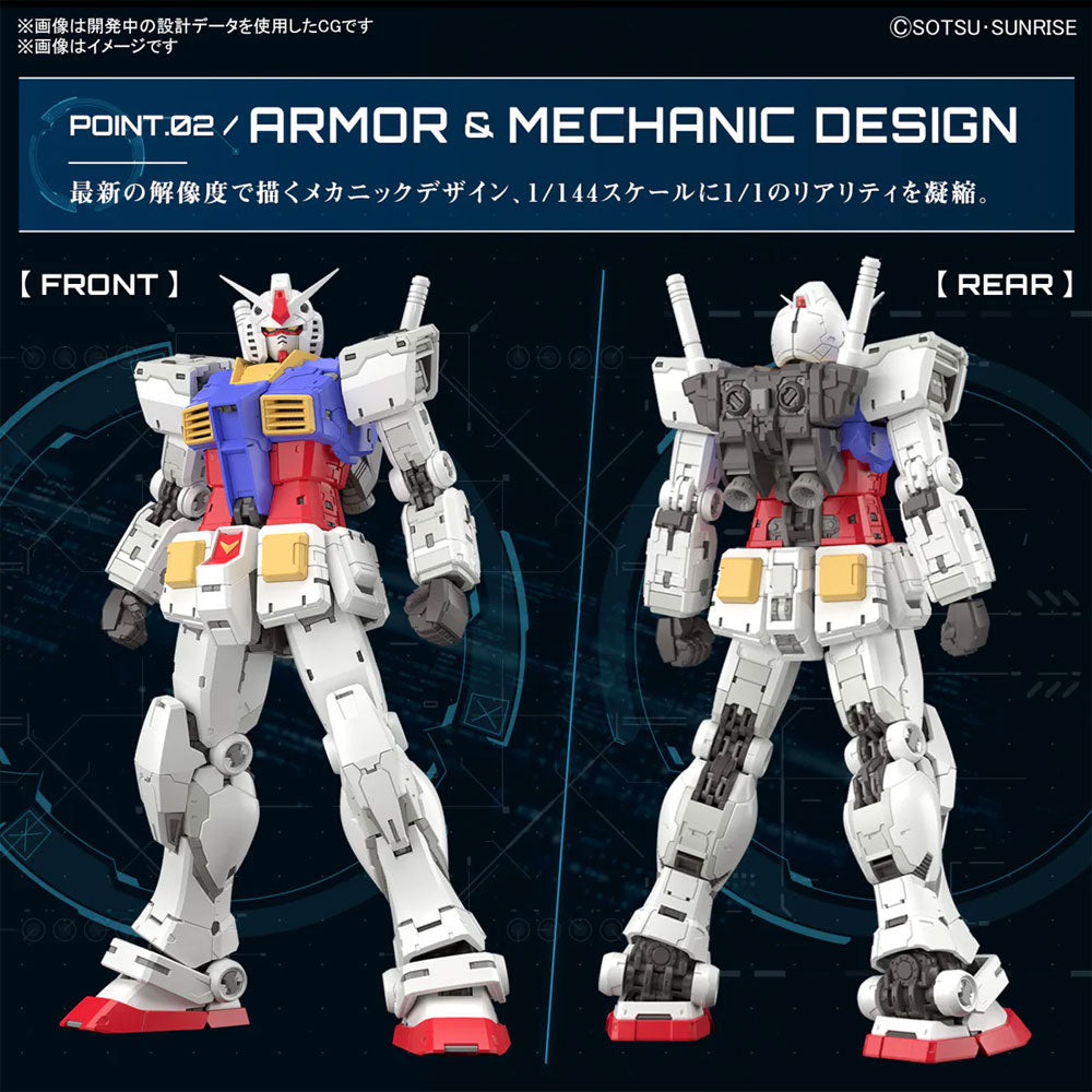 BANDAI RG RX-78-2 GUNDAM VER. 2
