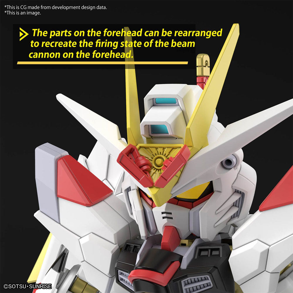 BANDAI SD GUNDAM CROSS SILHOUETTE MIGHTY STRIKE FREEDOM GUNDAM
