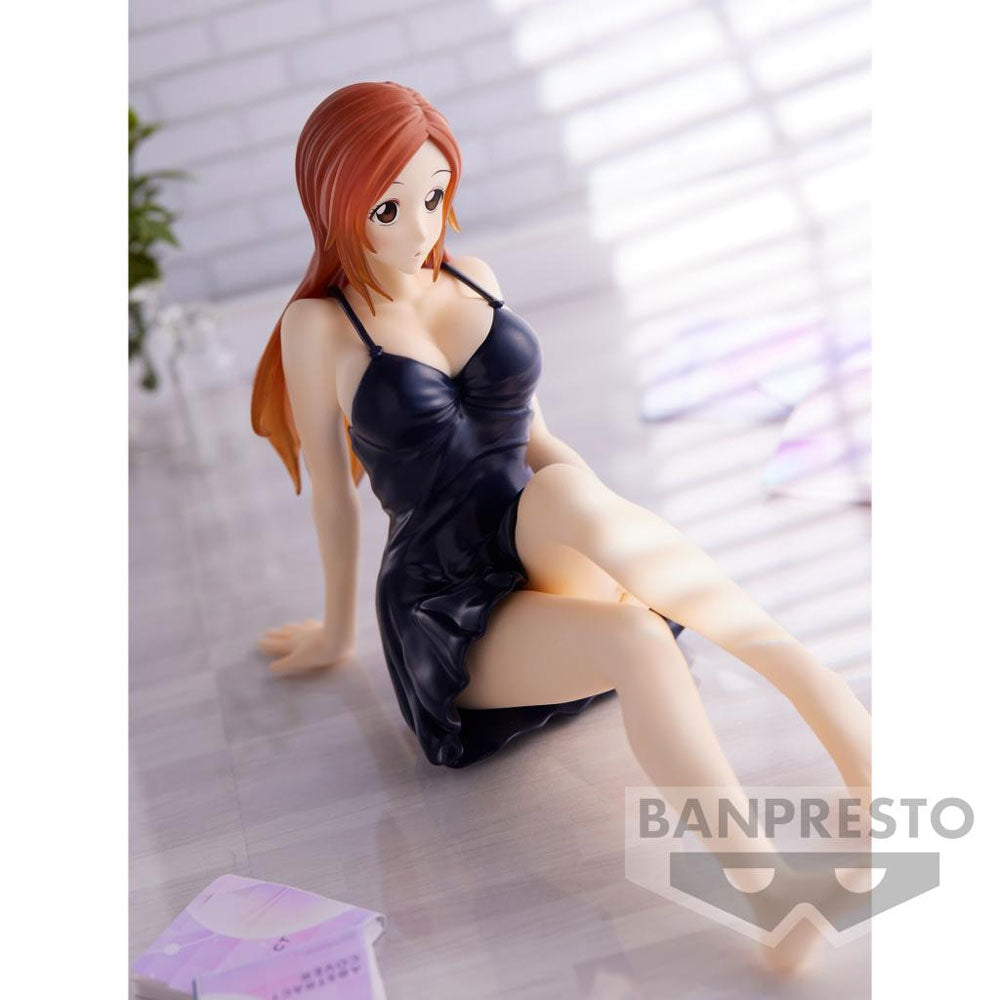 FIGURA ORIHIME INOUE BLEACH RELAX TIME | BANPRESTO
