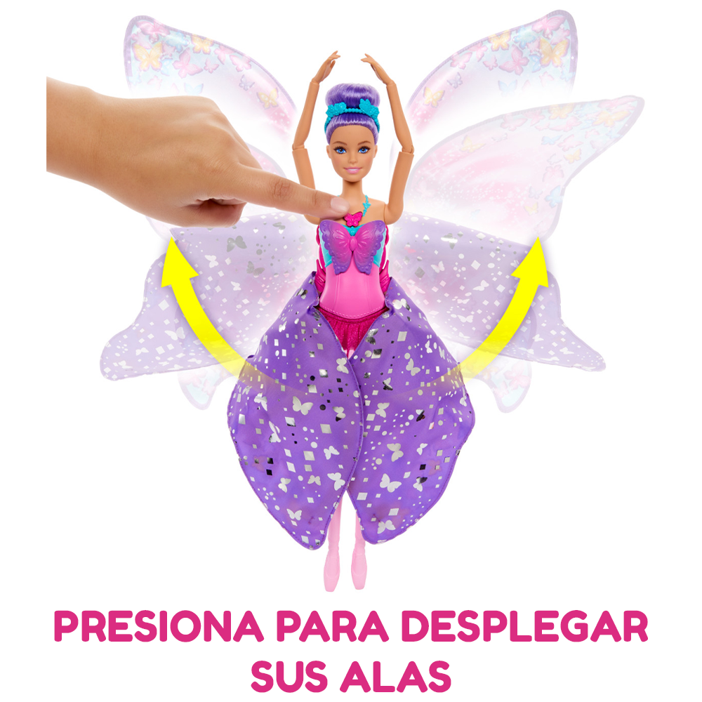 BARBIE MARIPOSA BAILARINA 2 EN 1 | MATTEL