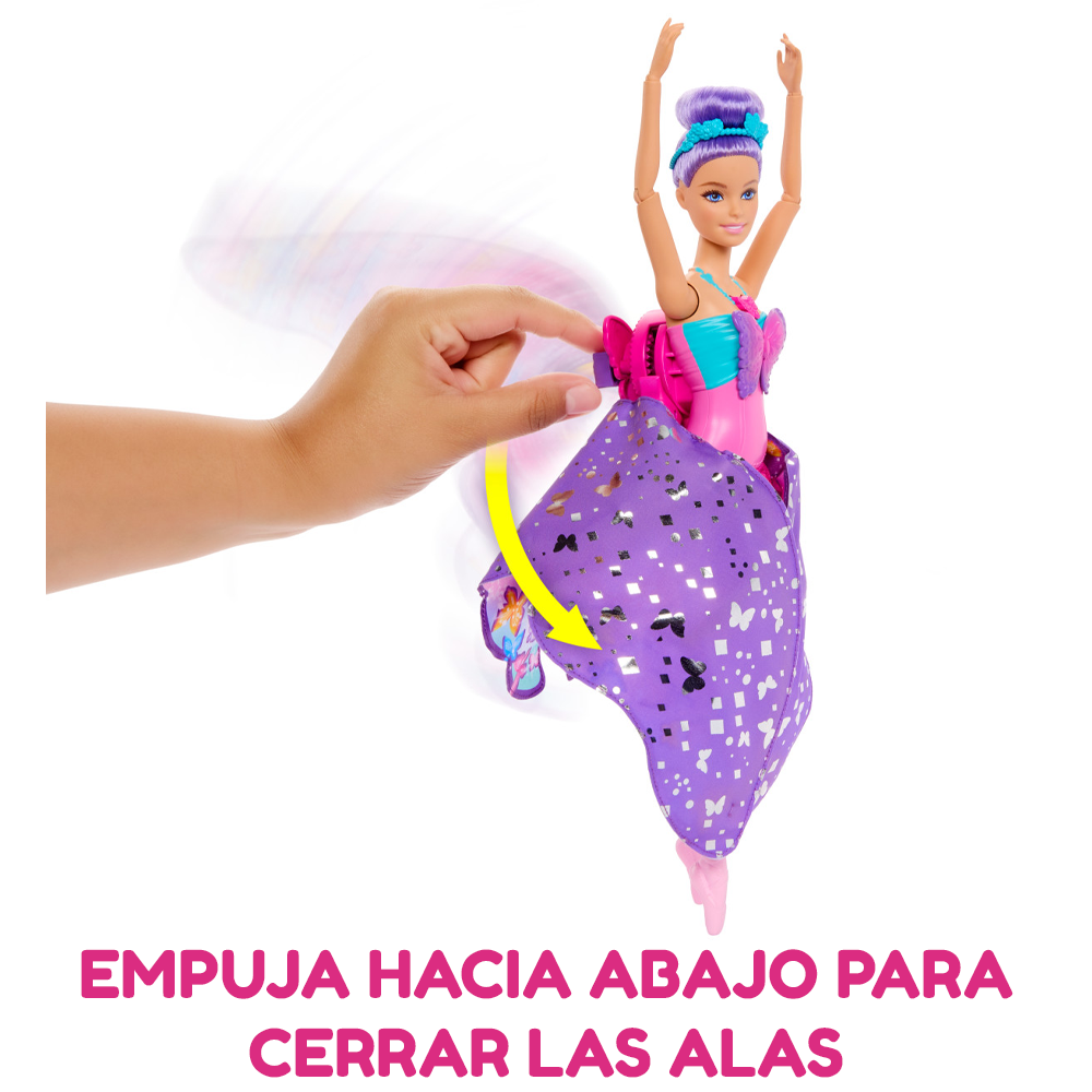 BARBIE MARIPOSA BAILARINA 2 EN 1 | MATTEL