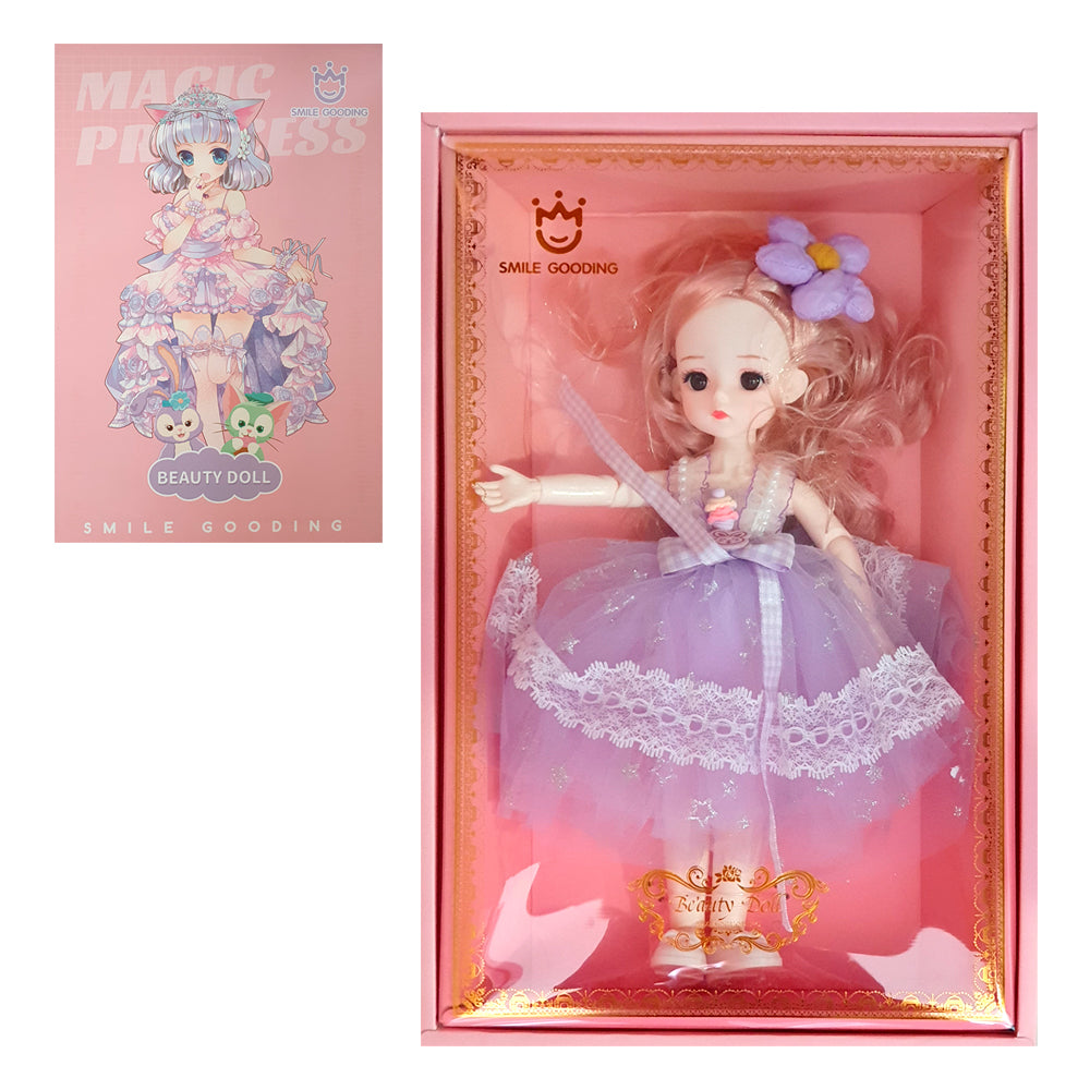 MUÑECA TRADICIONAL PURPLE PEARL BEAUTY DOLL